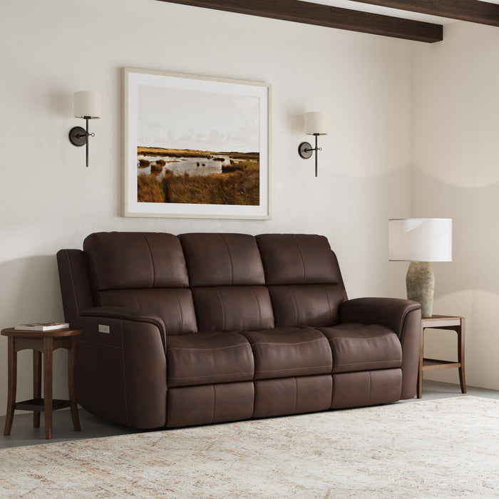 Henry Triple Power Fully Loaded Reclining Sofa ON DISPLAY IN SHOWROOM
