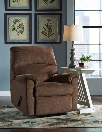 Zero Wall Recliner Nerviano Chocolate