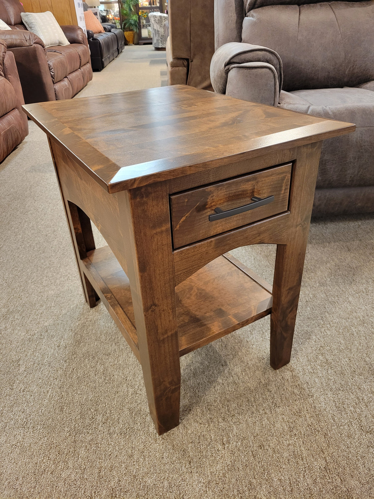 Stone Lake 1 Drawer Small End Table