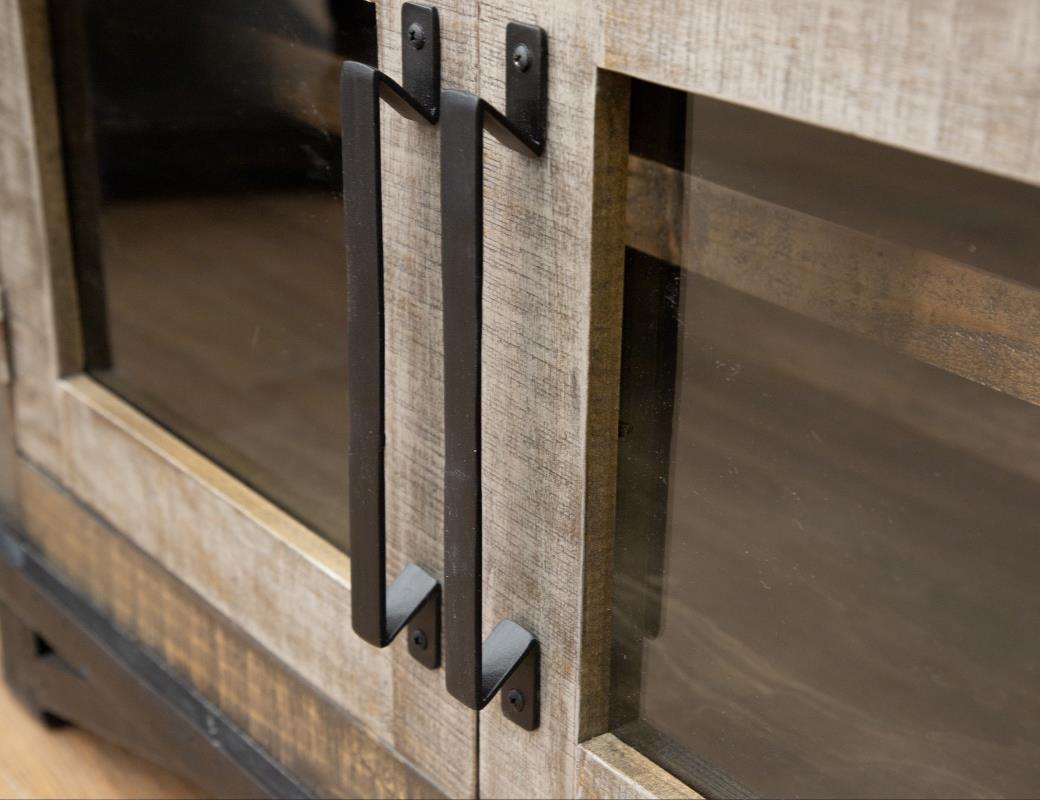 Loft Brown 3 Drawer, 2 Doors 62" TV Stand