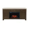 2572-FP63 Fireplace TV Stand