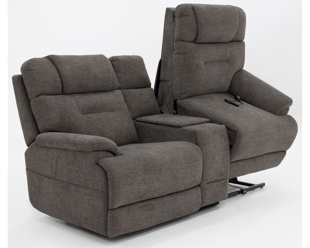 Zecliner 1080 Lift Loveseat Console Zofa