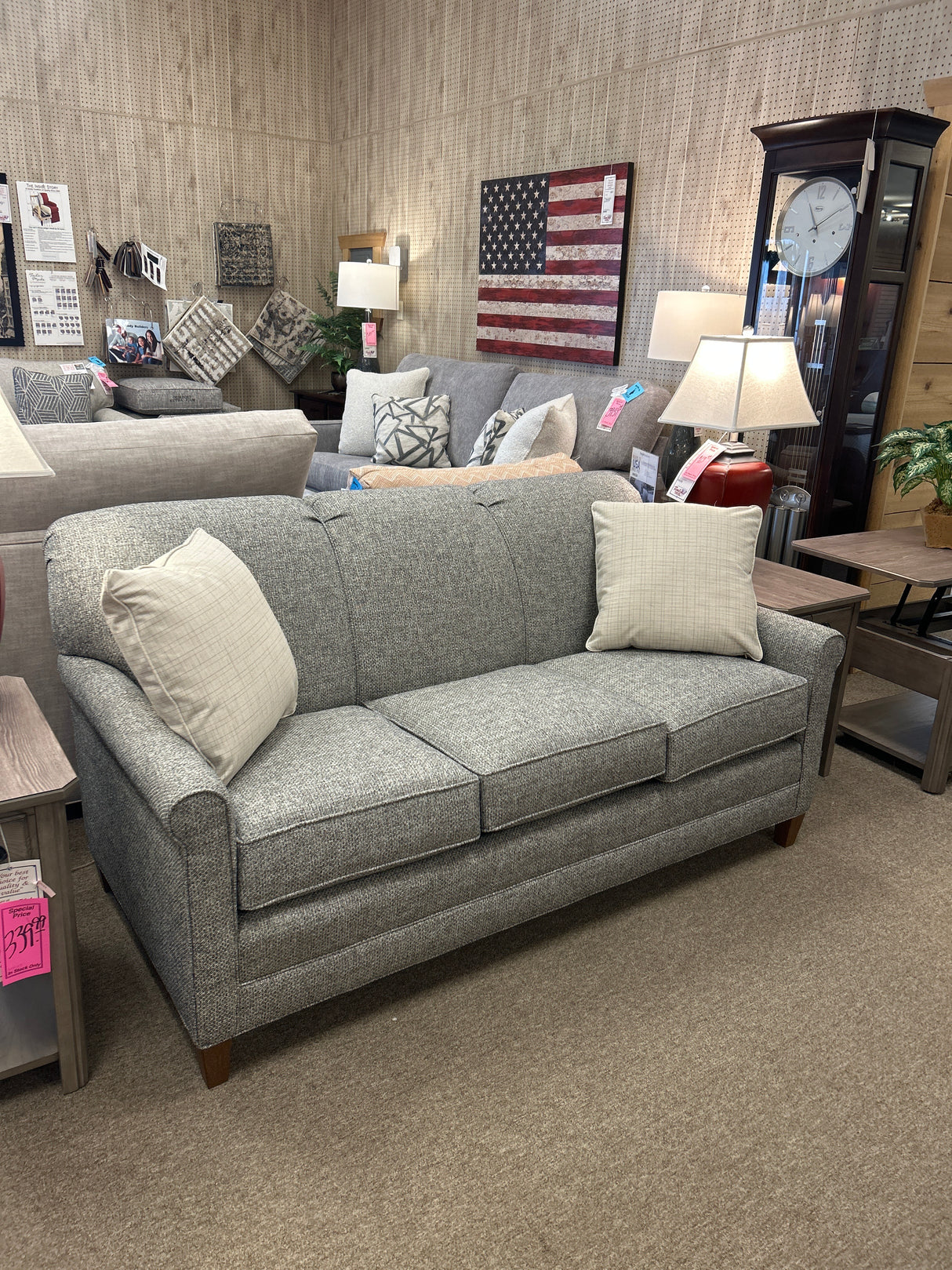 Customizable Tailor Made 75" Sofa