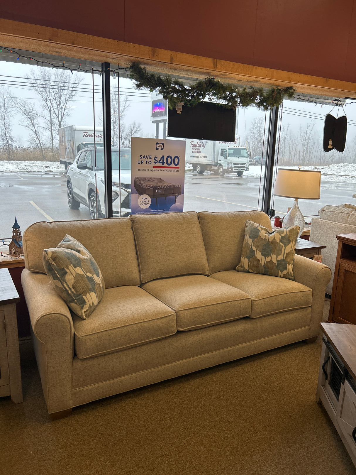 Customizable Tailor Made 85" Sofa