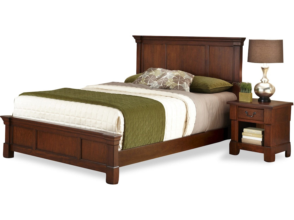 Homestyles Queen Bed and Nightstand 5520-5019