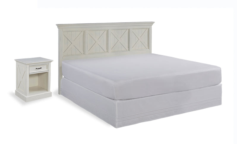 Homestyles King Headboard and Nightstand 5523-6015