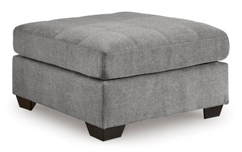Oversized Accent Ottoman Marleton Gray