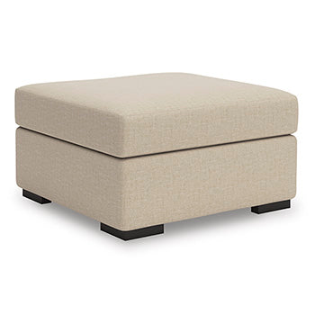 Oversized Accent Ottoman LadyMae Twill