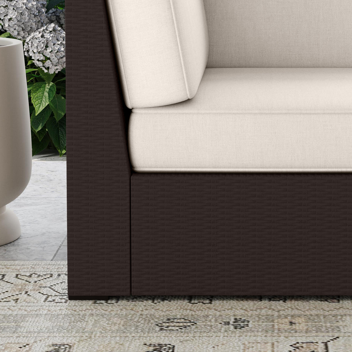 Homestyles Outdoor Sectional Side Chair 6800-12