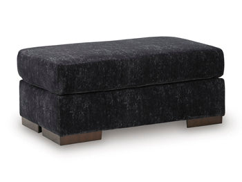 Ottoman Whitmore Manor Black Pearl