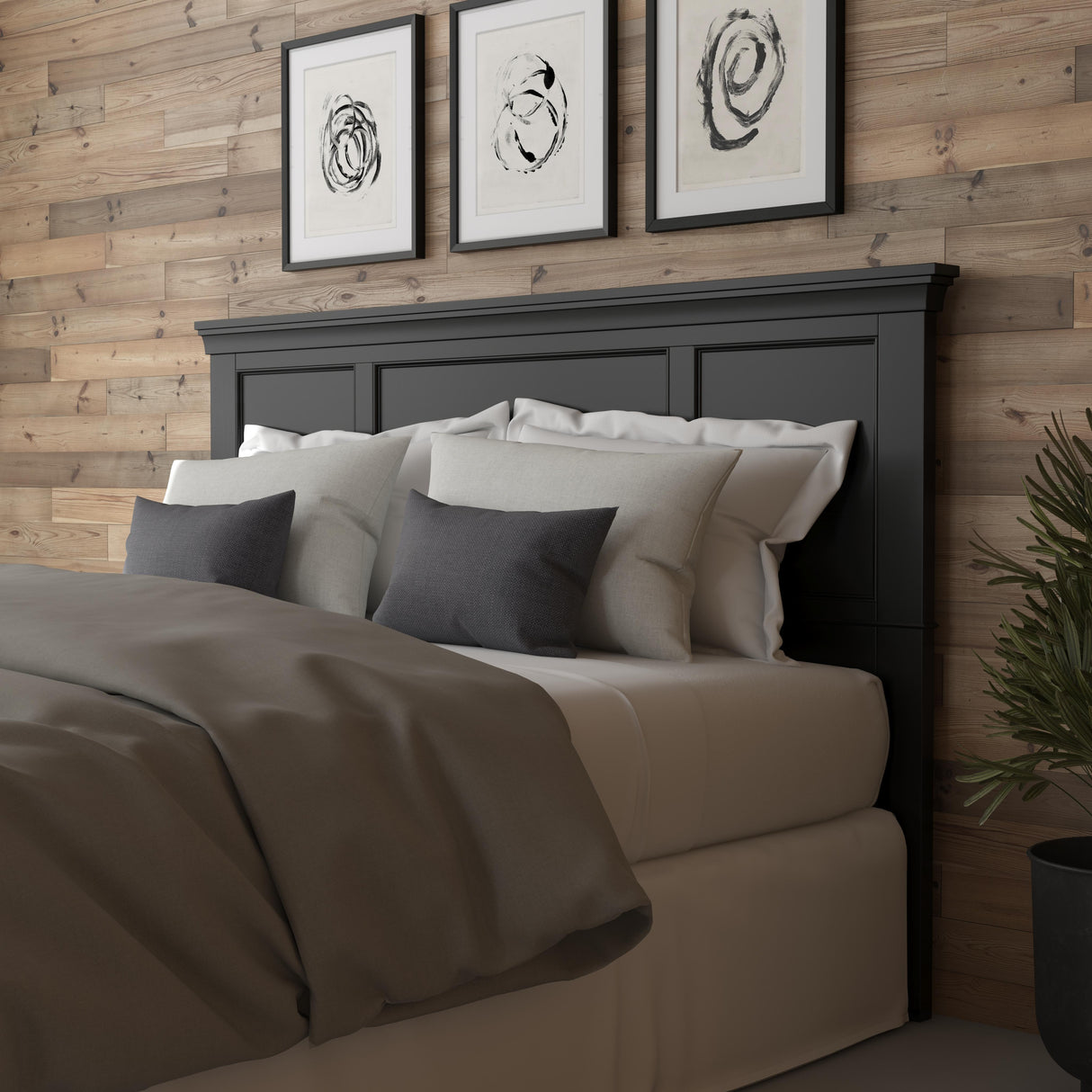 Homestyles King Headboard, Nightstand and Chest 5531-6012