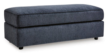 Oversized Accent Ottoman Albar Place Cobalt