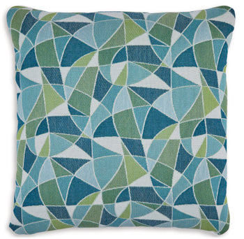 Pillow (4/CS) Seanow Next-Gen Nuvella Green/Turquoise/White