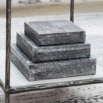Box Set (3/CN) Keldy Antique Pewter Finish