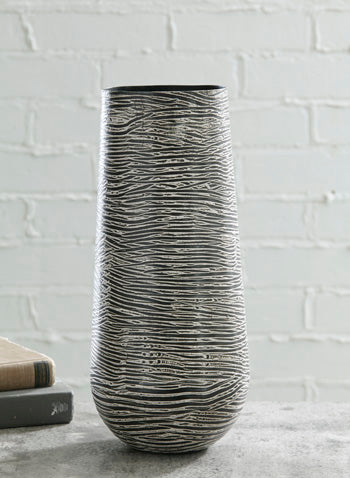 Vase Fynn Antique Gray