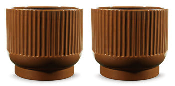 Vase (2/CS) Avalyah Burnt Umber