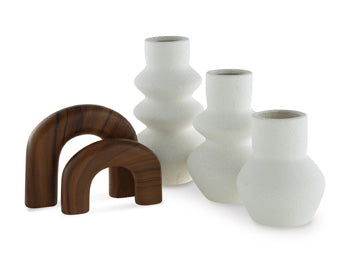 Accessory Set (5/CN) Carterworth White/Brown