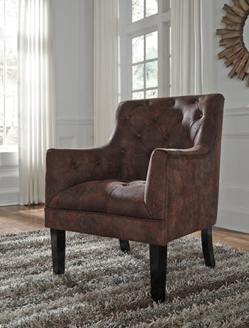 Accent Chair Drakelle Mahogany