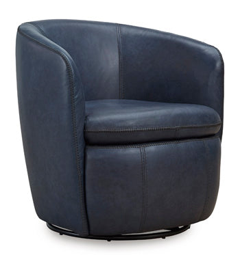 Swivel Accent Chair Kierreys Ocean