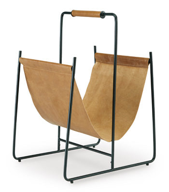 Magazine Rack Faronworth Brown/Black