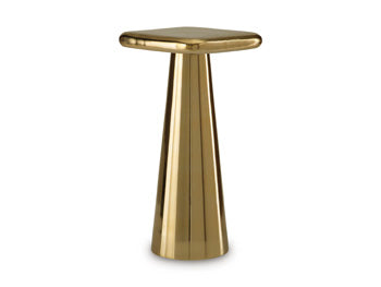 Accent Table Dallenburg Gold Finish
