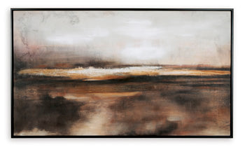 Wall Art Drewland Black/Brown/Orange