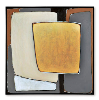 Wall Art Actman Cream/Brown/Gray