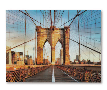 Wall Art Shayward Blue/Amber