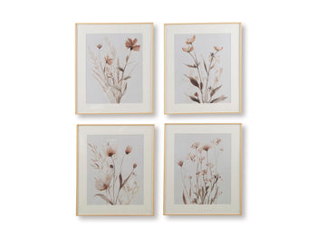 Wall Art Set (4/CN) Chettings Beige/Gray/Blush