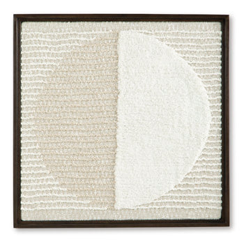Wall Decor Bachard Tan/White