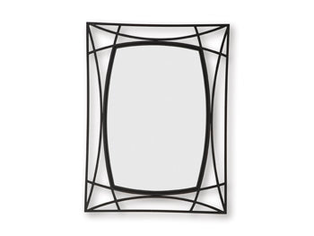 Accent Mirror Freenville Black