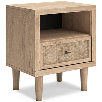 One Drawer Night Stand Cielden Two-tone