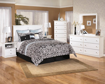 One Drawer Night Stand Bostwick Shoals White