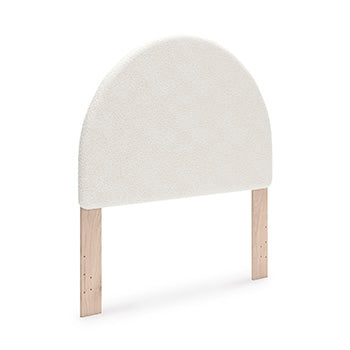 Full UPH Panel Headboard Arloster White/Tan