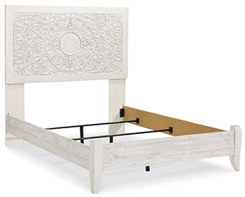 Full Panel Footboard w/Rails Paxberry Whitewash