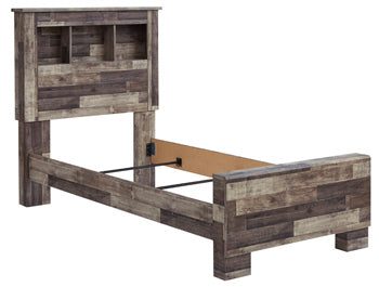 Twin Panel Footboard Derekson Multi Gray