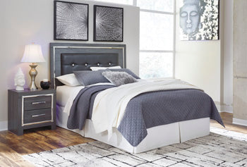Queen UPH Panel Headboard Lodanna Gray