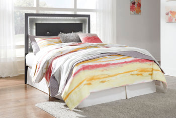 Full UPH Panel Headboard Lodanna Gray
