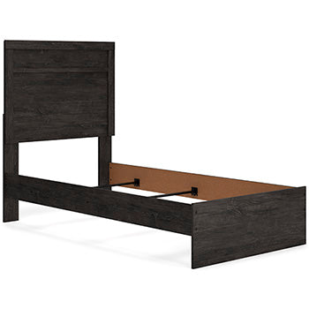 TWIN PANEL RAILS Belachime Charcoal