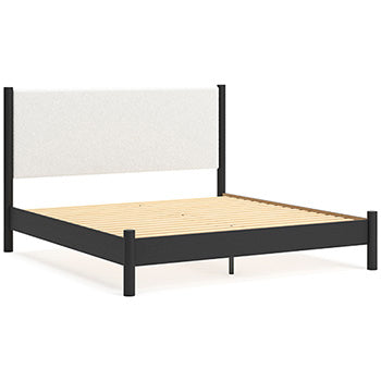 King Panel Footboard w/Rails Cadmori Black