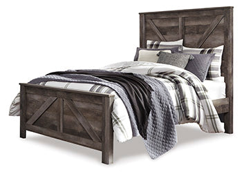 Queen Crossbuck Panel FTBD Wynnlow Gray