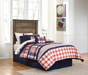 Twin Panel Headboard Trinell Brown