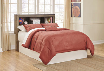 Full Bookcase Headboard Trinell Brown