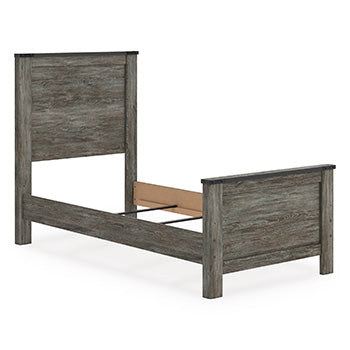 Twin Panel Footboard Frandern Gray