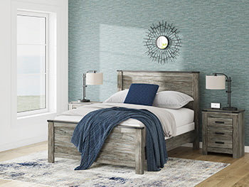 Queen Panel Footboard Frandern Gray