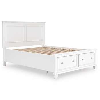 Q Storage FTBD w/Roll Slats Fortman White