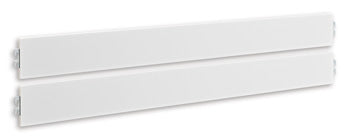 Queen/King Panel Rails Fortman White