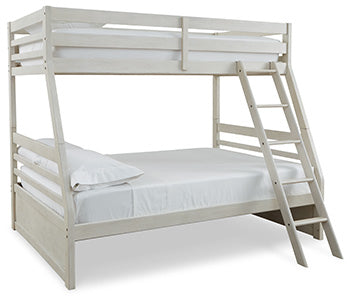 Twin/Full Ladder/Rails/Slats Robbinsdale Antique White