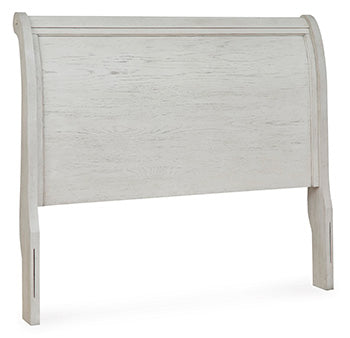 Full Sleigh Headboard Robbinsdale Antique White