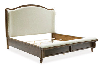 California King Panel Rails Sturlayne Brown